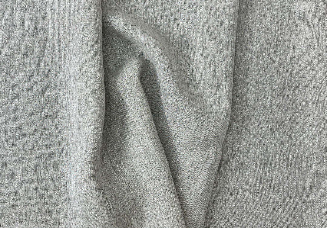 Two-Tone Linen Nylon Chambray Fabric | Twisted Filament Yarn for Enhanced Handfeel | 7066 8294