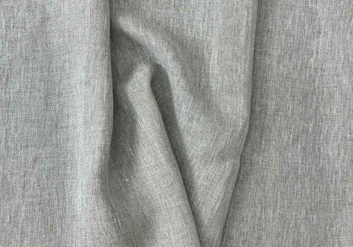 Two-Tone Linen Nylon Chambray Fabric | Twisted Filament Yarn for Enhanced Handfeel | 7066 8294