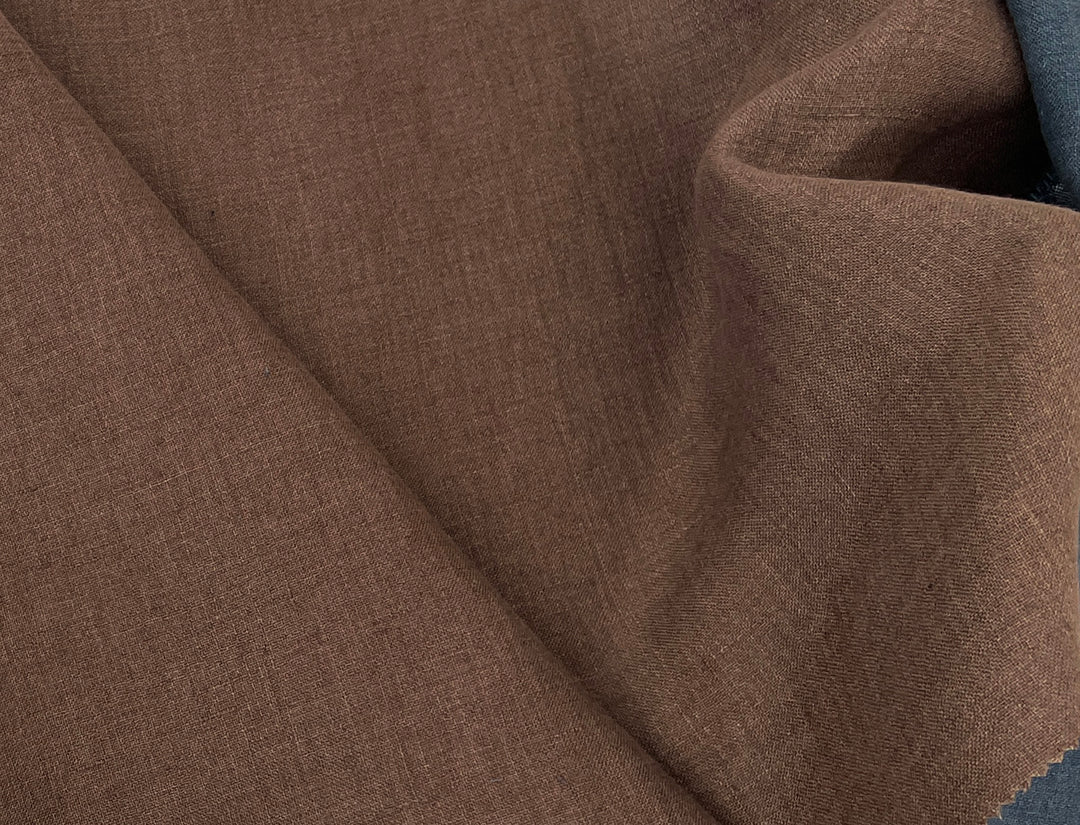 100% Linen Double-Face Fabric | Medium-Heavy Weight | 54"  6717 6718
