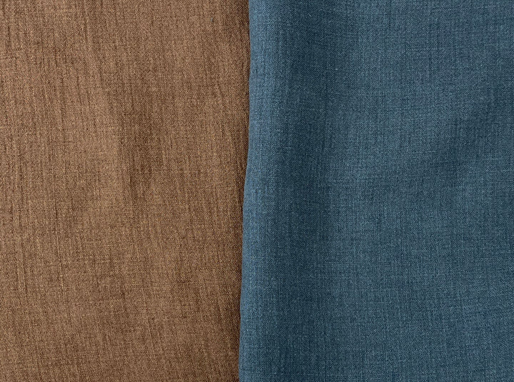 100% Linen Double-Face Fabric | Medium-Heavy Weight | 54"  6717 6718