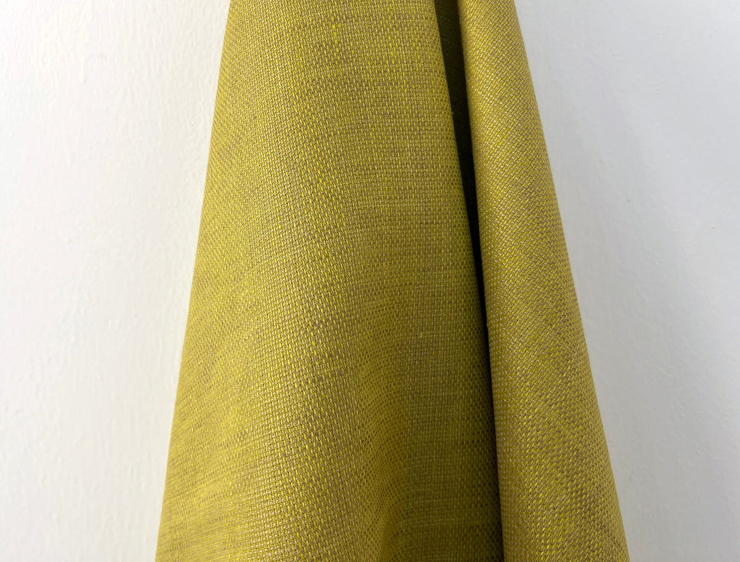 100% Linen Dobby Chambray Fabric | Tweed-Textured Weave | Medium Weight  8430