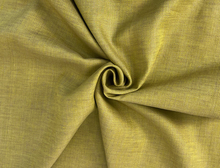 100% Linen Dobby Chambray Fabric | Tweed-Textured Weave | Medium Weight  8430