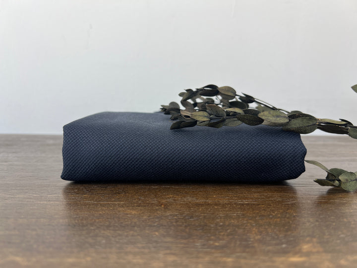 Linen Rayon Cotton Dobby Fabric | Micro Weave Texture | Medium Weight | 44"  2832
