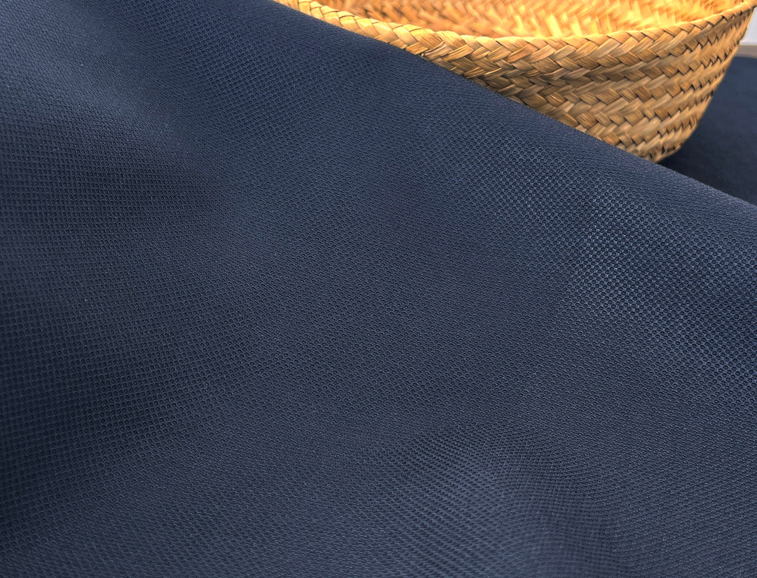 Linen Rayon Cotton Dobby Fabric | Micro Weave Texture | Medium Weight | 44"  2832