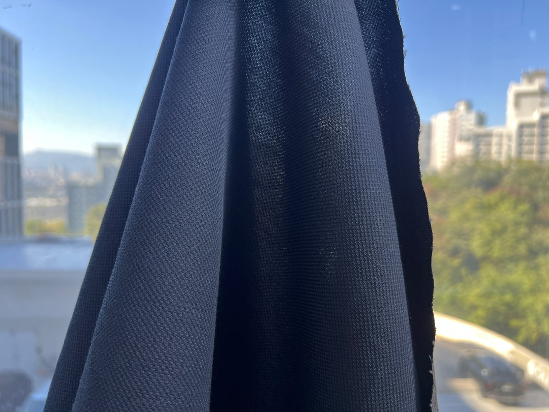 Linen Rayon Cotton Dobby Fabric | Micro Weave Texture | Medium Weight | 44"  2832