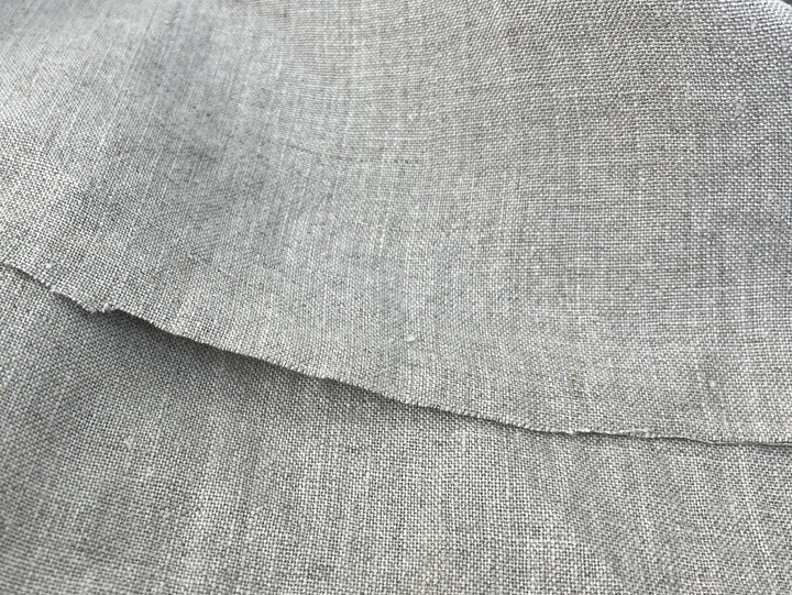 100% Linen Fabric – Medium to Heavyweight, Soft Finish | Flax Natural   7592