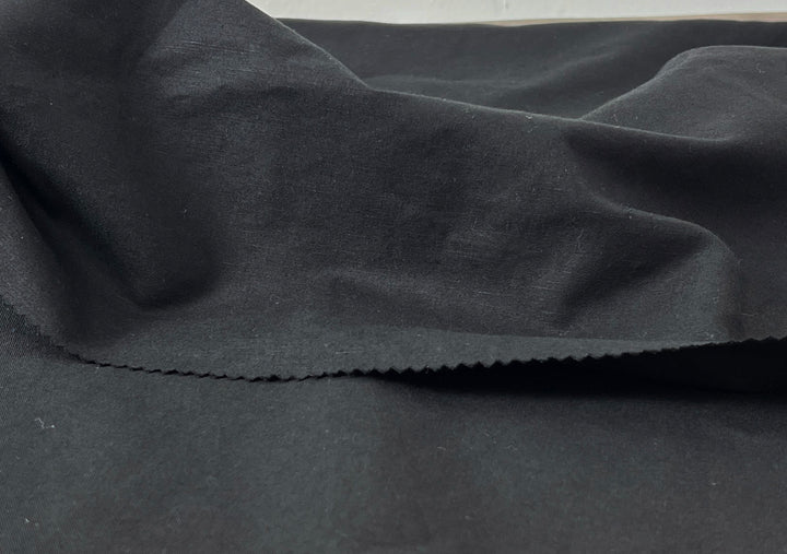 Linen Cotton Blend Fabric | High-Density Twill Weave | Medium Weight | 52"  8283 8285