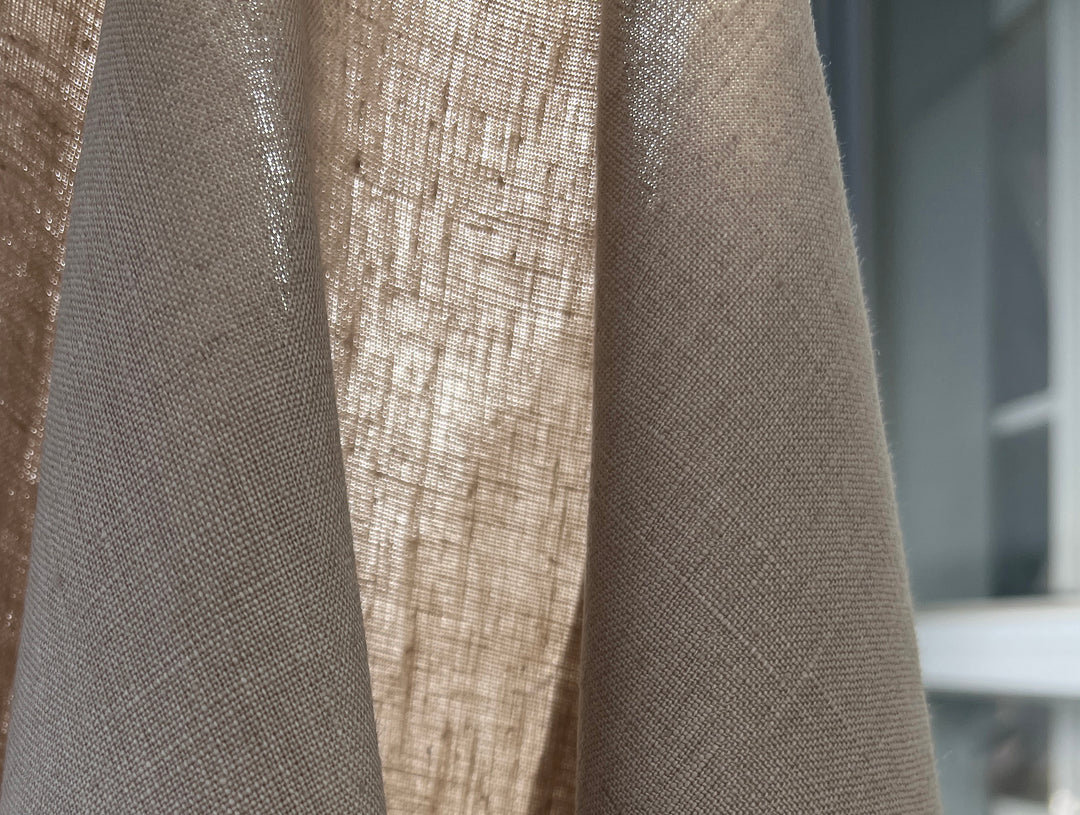 100% Linen Fabric | Medium to heavy weight | 52"  8407 8408