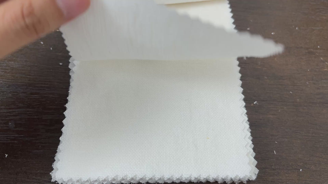 K3 Swatch Collection – 46 Linen Blend Swatches in White & Natural Tones