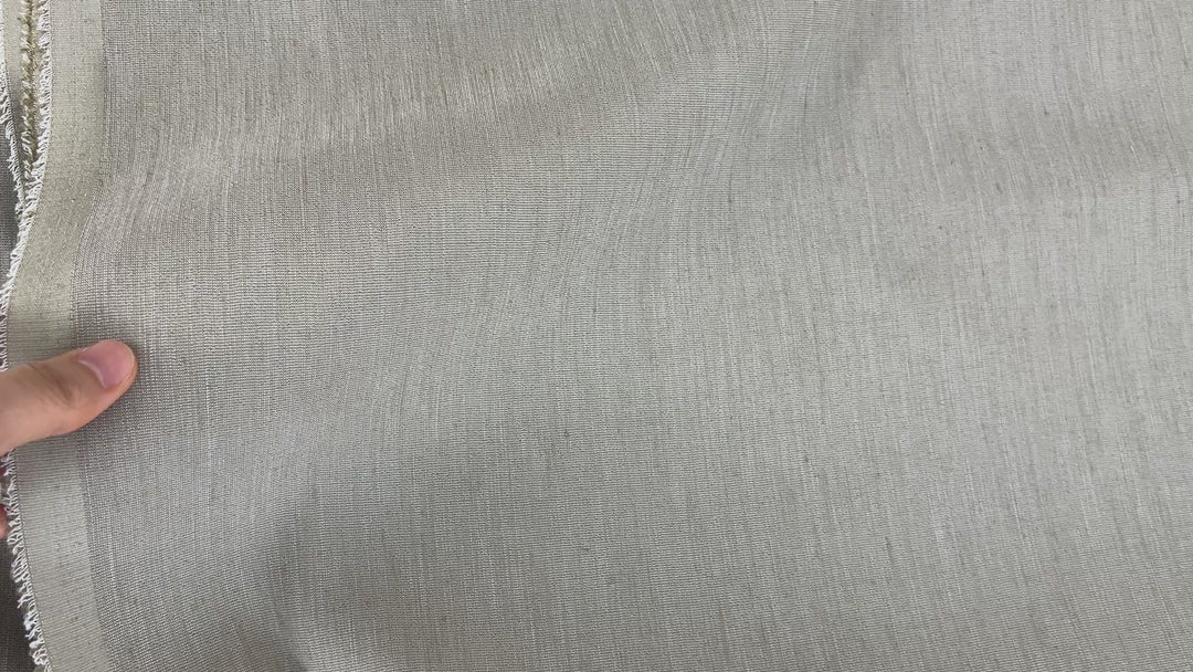 Remnant Fabric #225 - Linen Viscose Polyester Span 15y