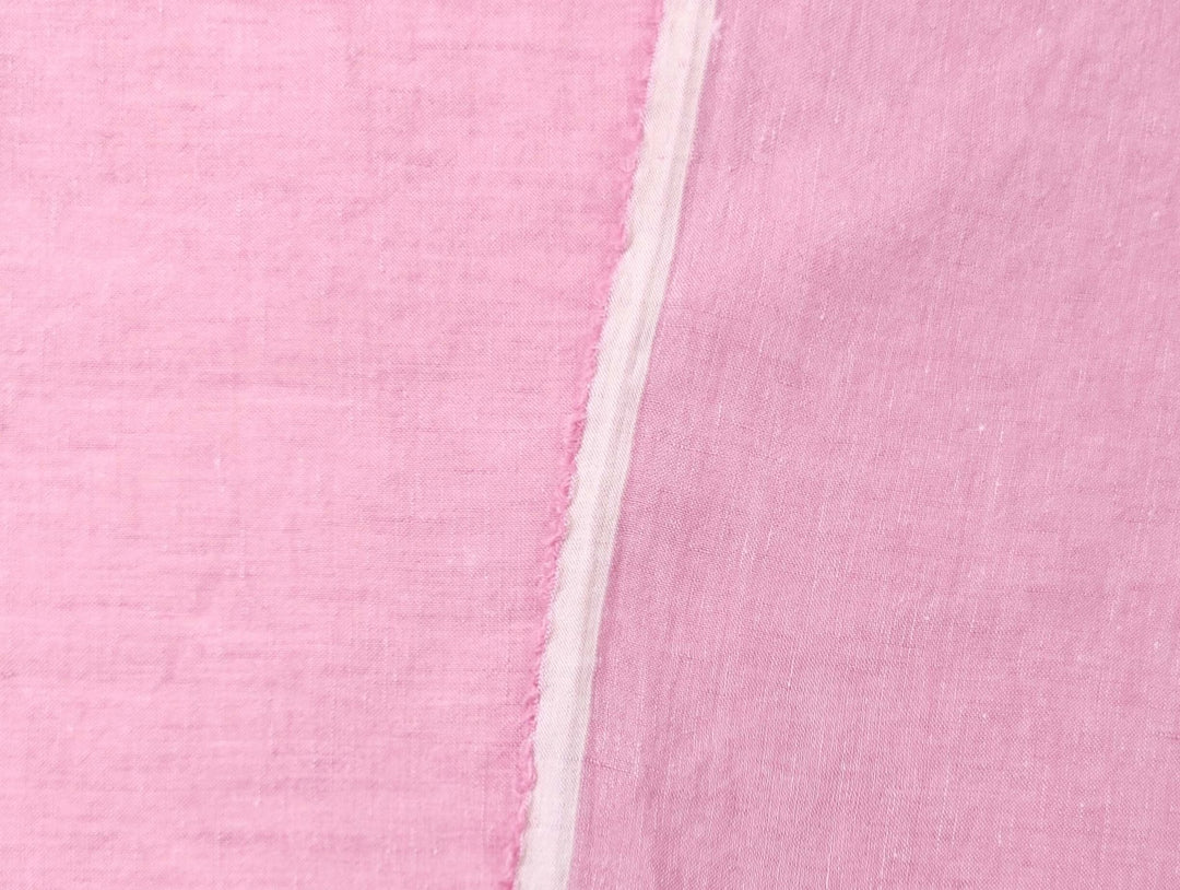 100% Linen Crispy Fabric 21s Vintage Chambray New Colorways for 2024 - The Linen Lab - Mint(light)