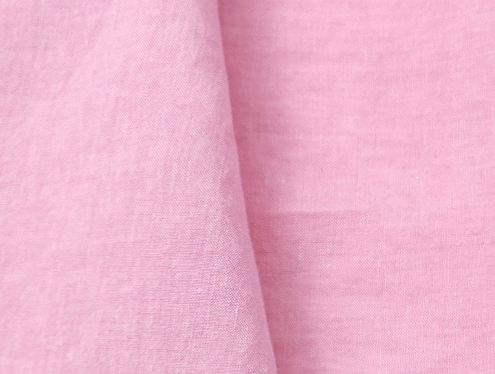 100% Linen Crispy Fabric 21s Vintage Chambray New Colorways for 2024 - The Linen Lab - Mint(light)