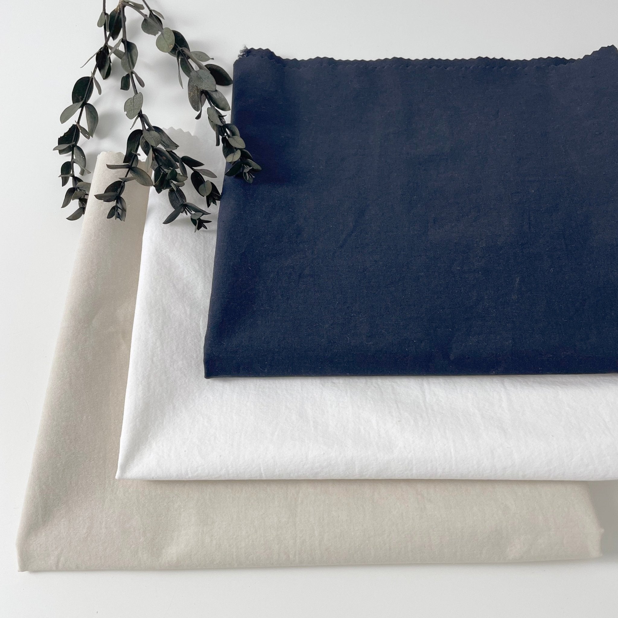 Linen Cotton Nylon Warp Stretch Fabric 7099 7362 7188 | The Linen Lab