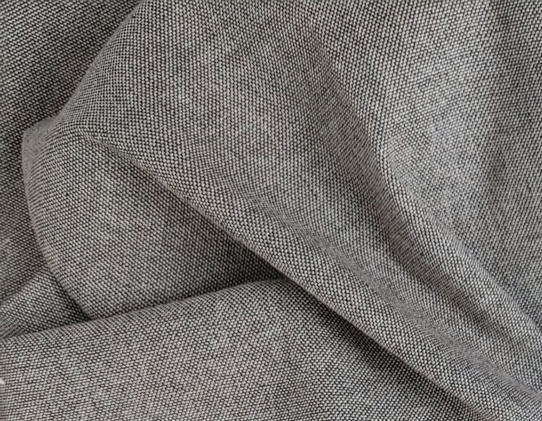 Linen Cotton Ramie Stretch Twill Chambray Fabric | The Linen Lab
