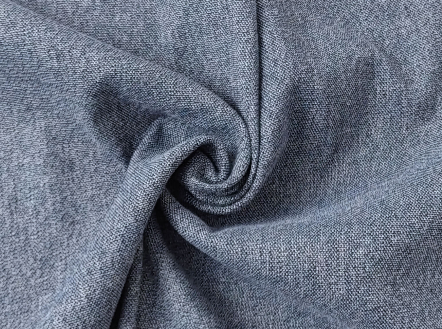 Linen Cotton Ramie Stretch Twill Chambray Fabric | The Linen Lab